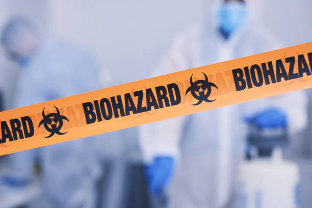 Professional Biohazard technician working in Eaton, IN